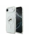 Karl Lagerfeld Karl Lagerfeld IML K&CH Heads Metal Frame MagSafe Zadnji Ohišje za iPhone Air Prozorno