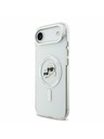 Karl Lagerfeld Karl Lagerfeld IML K&CH Heads Metal Frame MagSafe Zadnji Ohišje za iPhone Air Prozorno