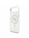 Karl Lagerfeld Karl Lagerfeld IML K&CH Heads Metal Frame MagSafe Zadnji Ohišje za iPhone Air Prozorno