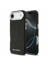 Karl Lagerfeld Karl Lagerfeld Grained PU Repeated Logo MagSafe Zadnji ovoj za iPhone Air Black
