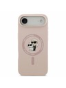 Karl Lagerfeld Karl Lagerfeld Liquid Silicone Karl and Choupette MagSafe Zadnji ovoj za iPhone Air Pink