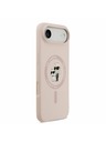 Karl Lagerfeld Karl Lagerfeld Liquid Silicone Karl and Choupette MagSafe Zadnji ovoj za iPhone Air Pink