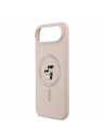 Karl Lagerfeld Karl Lagerfeld Liquid Silicone Karl and Choupette MagSafe Zadnji ovoj za iPhone Air Pink