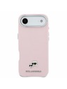Karl Lagerfeld Karl Lagerfeld PU Karl and Choupette Heads Pins MagSafe Zadnji ovoj za iPhone Air Pink