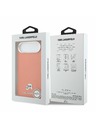 Karl Lagerfeld Karl Lagerfeld PU Karl and Choupette Heads Pins MagSafe Zadnji ovoj za iPhone Air Orange