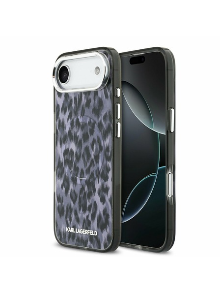 Karl Lagerfeld Karl Lagerfeld IML Leopard MagSafe Zadnji ovoj za iPhone Air Grey