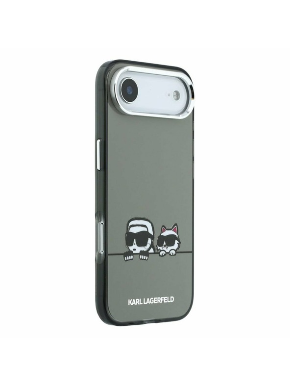 Karl Lagerfeld Karl Lagerfeld IML K&CH Heads Logo MagSafe Zadnji ovoj za iPhone Air Black