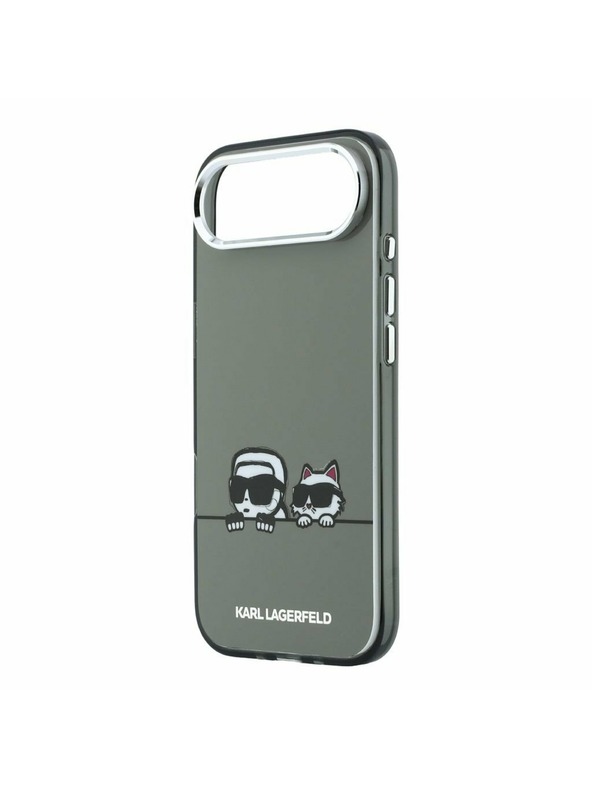 Karl Lagerfeld Karl Lagerfeld IML K&CH Heads Logo MagSafe Zadnji ovoj za iPhone Air Black