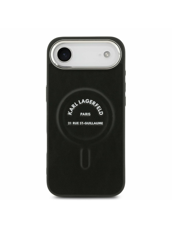 Karl Lagerfeld Karl Lagerfeld PU RSG Logo MagSafe Zadnji ovoj za iPhone Air Black