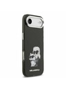 Karl Lagerfeld Karl Lagerfeld IML Aquarelle Karl and Choupette Zadnji ovoj za iPhone Air Black
