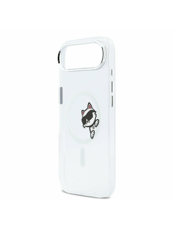 Karl Lagerfeld Karl Lagerfeld IML Choupette Peekaboo MagSafe Zadnji ovoj za iPhone Air Transparent