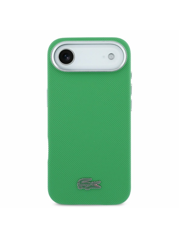 Lacoste Lacoste Iconic Petit Pique Metal Logo MagSafe Zadnji ovoj za iPhone Air Green