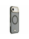 Lacoste Lacoste PC/TPU Frosted Finish Gold Logo MagSafe Zadnji ovoj za iPhone Air Black