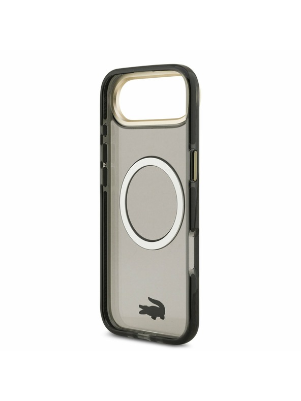 Lacoste Lacoste PC/TPU Frosted Finish Gold Logo MagSafe Zadnji ovoj za iPhone Air Black