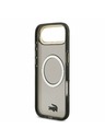 Lacoste Lacoste PC/TPU Frosted Finish Gold Logo MagSafe Zadnji ovoj za iPhone Air Black