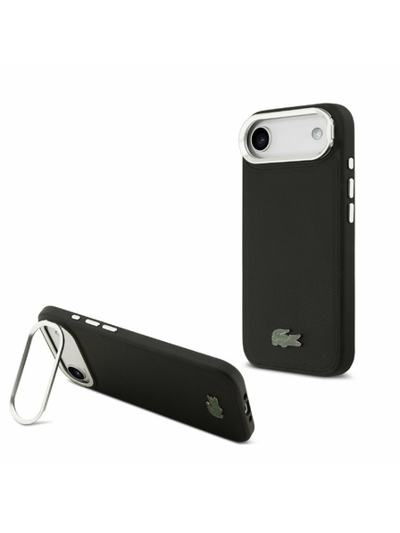 Lacoste Lacoste Iconic Petit Pique Camera Stand MagSafe Zadnji ovoj za iPhone Air Black