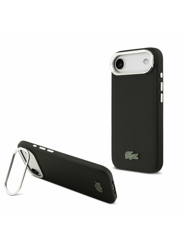 Lacoste Lacoste Iconic Petit Pique Camera Stand MagSafe Zadnji ovoj za iPhone Air Black