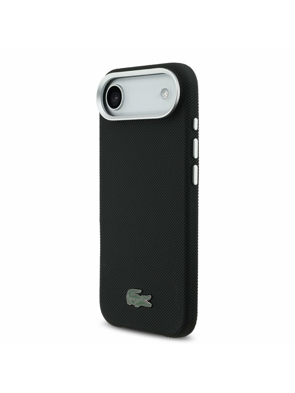 Lacoste Lacoste Iconic Petit Pique Metal Logo MagSafe Zadnji ovoj za iPhone Air Black