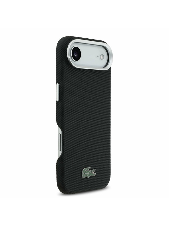 Lacoste Lacoste Iconic Petit Pique Metal Logo MagSafe Zadnji ovoj za iPhone Air Black