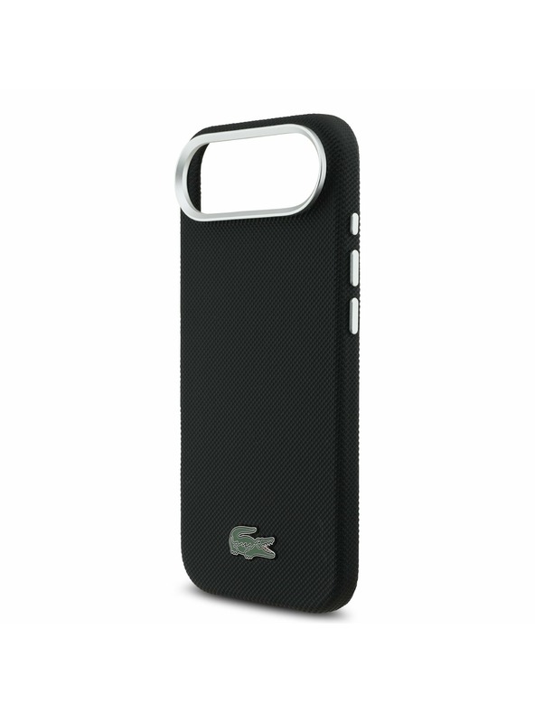 Lacoste Lacoste Iconic Petit Pique Metal Logo MagSafe Zadnji ovoj za iPhone Air Black