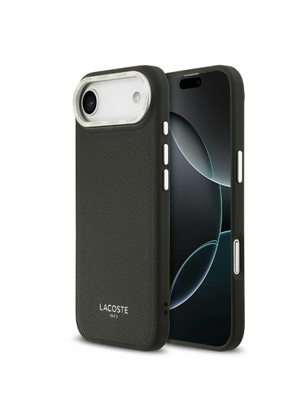 Lacoste Lacoste PU Leather Champs Elysees MagSafe Zadnji ovoj za iPhone Air Black