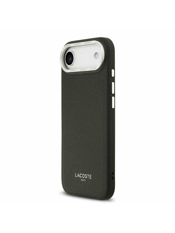 Lacoste Lacoste PU Leather Champs Elysees MagSafe Zadnji ovoj za iPhone Air Black