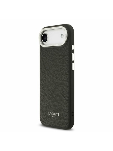 Lacoste Lacoste PU Leather Champs Elysees MagSafe Zadnji ovoj za iPhone Air Black