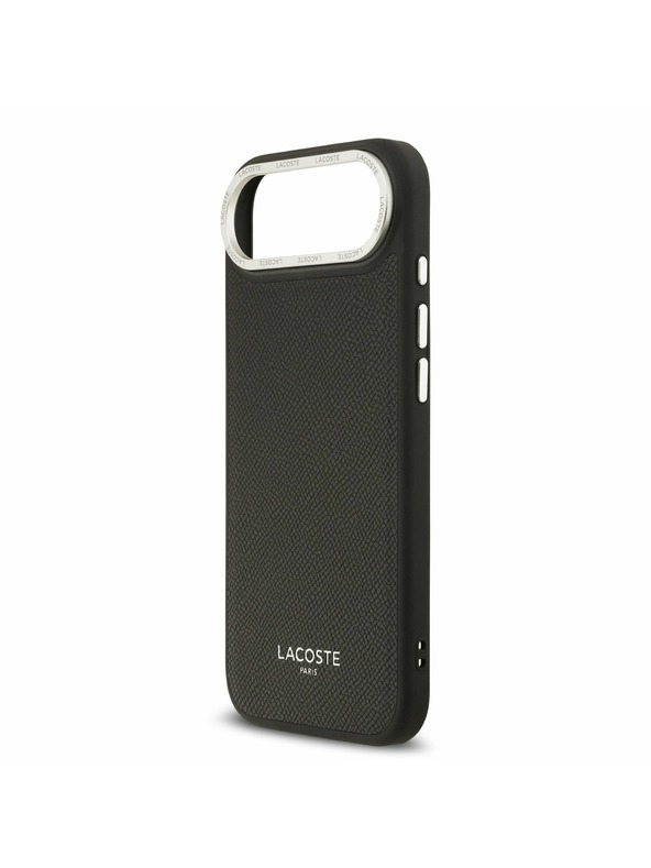 Lacoste Lacoste PU Leather Champs Elysees MagSafe Zadnji ovoj za iPhone Air Black