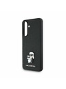 Karl Lagerfeld Karl Lagerfeld PU Saffiano Metal Karl and Choupette Zadnji ovoj za Samsung Galaxy A36 Black