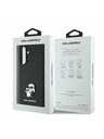 Karl Lagerfeld Karl Lagerfeld PU Saffiano Metal Karl and Choupette Zadnji ovoj za Samsung Galaxy A36 Black