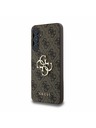 Guess Guess PU 4G Metal Logo Zadnji ovoj za Samsung Galaxy A55 5G Brown