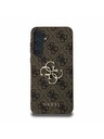 Guess Guess PU 4G Metal Logo Zadnji ovoj za Samsung Galaxy A55 5G Brown