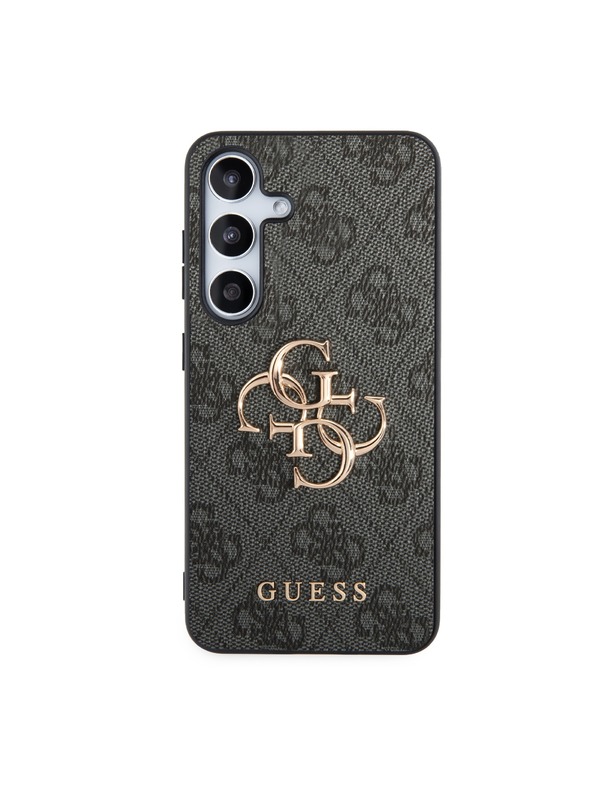 Guess Guess PU 4G Metal Logo Zadnji ovoj za Samsung Galaxy S24 Grey