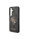 Guess Guess PU 4G Metal Logo Zadnji ovoj za Samsung Galaxy S24 Grey