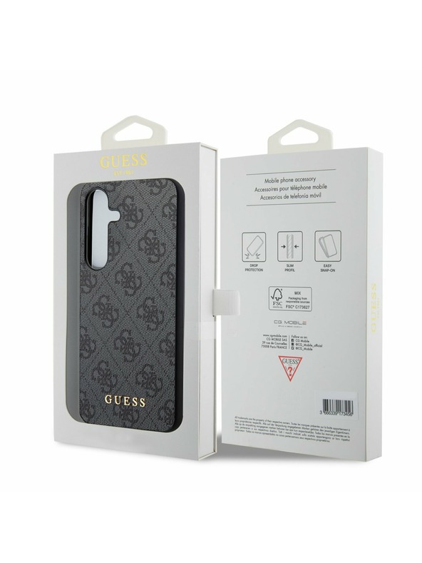 Guess Guess 4G Zadnji ovoj za Samsung Galaxy S24 Black