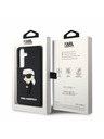 Karl Lagerfeld Karl Lagerfeld 3D Rubber Ikonik Zadnji ovoj za Samsung Galaxy S24 Black