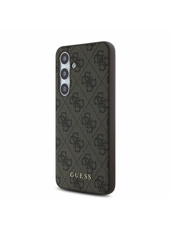 Guess Guess 4G Zadnji ovoj za Samsung Galaxy S24 FE Brown