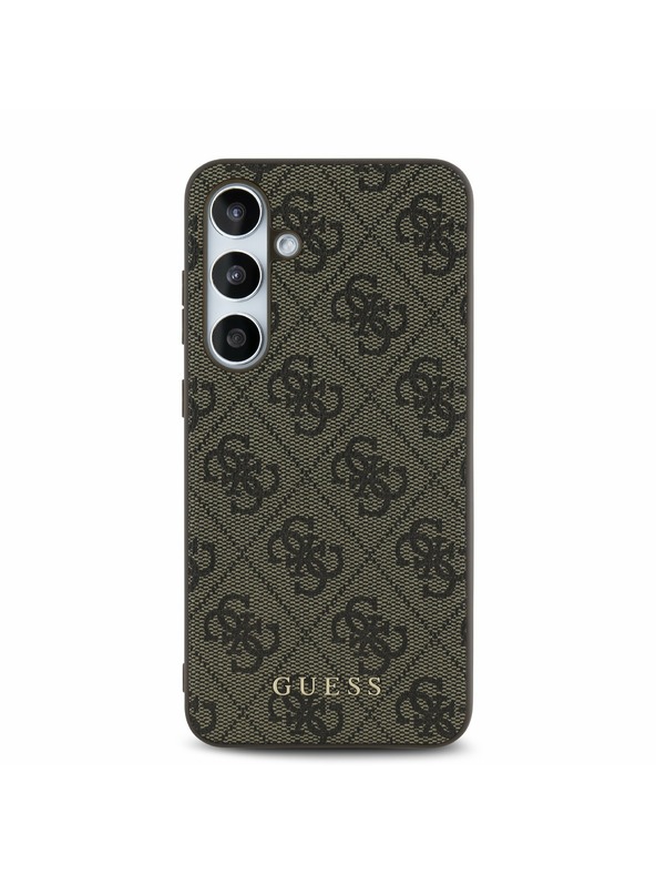 Guess Guess 4G Zadnji ovoj za Samsung Galaxy S24 FE Brown