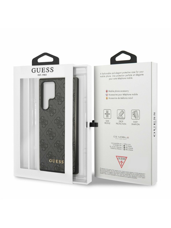 Guess Guess 4G Zadnji ovoj za Samsung Galaxy S24 Ultra Black