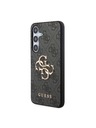 Guess Guess PU 4G Metal Logo Zadnji ovoj za Samsung Galaxy S24+ Grey