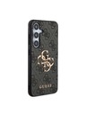 Guess Guess PU 4G Metal Logo Zadnji ovoj za Samsung Galaxy S24+ Grey