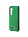 Lacoste Lacoste Iconic Petit Pique Woven Logo MagSafe Zadnji ovoj za Samsung Galaxy S25 Green