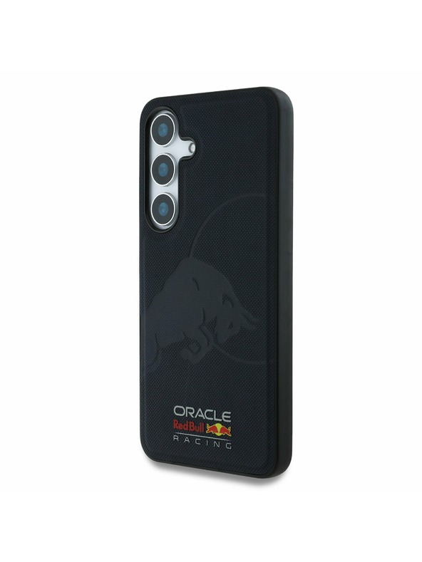 Red Bull Red Bull Leather Meshed Debossed Logo MagSafe Zadnji ovoj za Samsung Galaxy S25 Navy