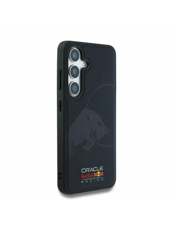 Red Bull Red Bull Leather Meshed Debossed Logo MagSafe Zadnji ovoj za Samsung Galaxy S25 Navy