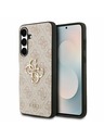Guess Guess PU 4G Metal Logo Zadnji ovoj za Samsung Galaxy S25 FE Pink