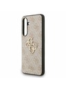 Guess Guess PU 4G Metal Logo Zadnji ovoj za Samsung Galaxy S25 FE Pink