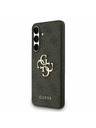 Guess Guess PU 4G Metal Logo Zadnji ovoj za Samsung Galaxy S25 FE Grey