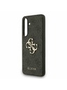 Guess Guess PU 4G Metal Logo Zadnji ovoj za Samsung Galaxy S25 FE Grey