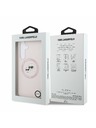 Karl Lagerfeld Karl Lagerfeld Liquid Silicone K&CH Heads MagSafe Zadnji ovoj za Samsung Galaxy S25 FE Pink