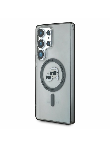 Karl Lagerfeld Karl Lagerfeld IML K&CH Heads MagSafe Zadnji ovoj za Samsung Galaxy S25 Ultra Black